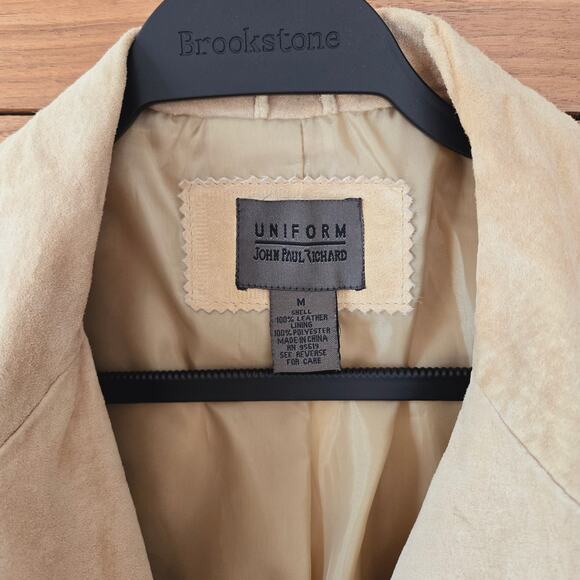 Suede Tan Coat/Blazer - Picture 3 of 10